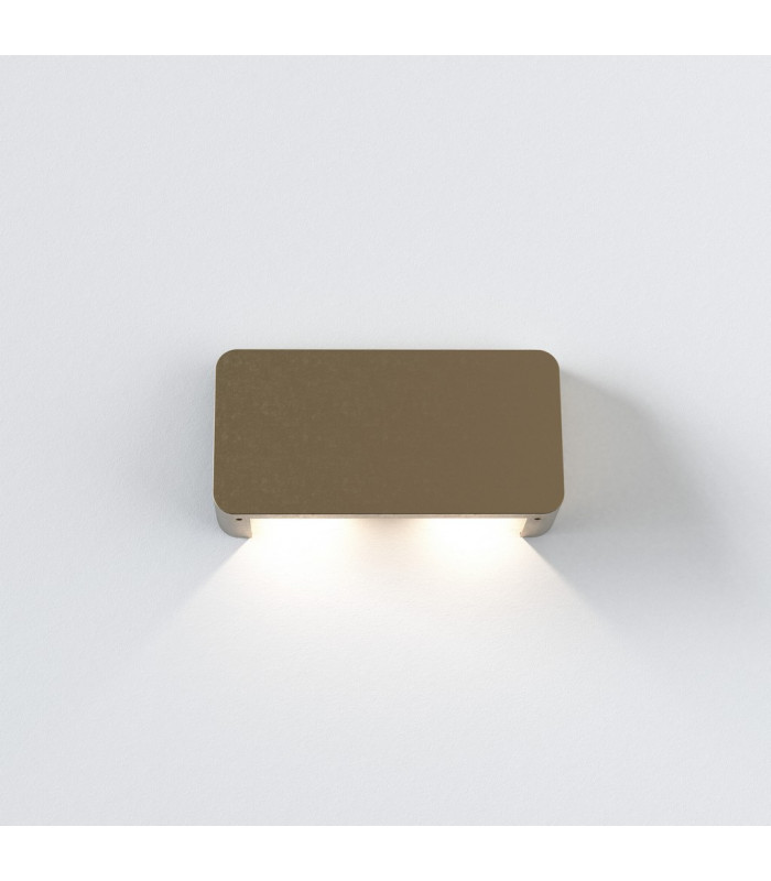 Incline Twin COB Integrated LED Coastal Wall Lamp Coastal Solid Brass IP65-2