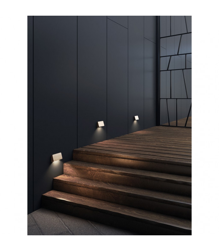 Incline Twin COB Integrated LED Coastal Wall Lamp Coastal Solid Brass IP65-3