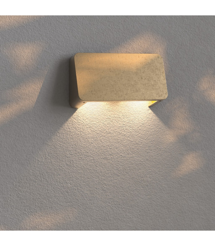Incline Twin COB Integrated LED Coastal Wall Lamp Coastal Solid Brass IP65-5