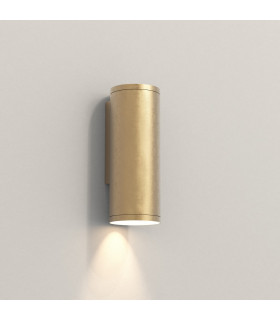 Ava Coastal Outdoor LED Wall Light Solid Brass IP44 GU10-1