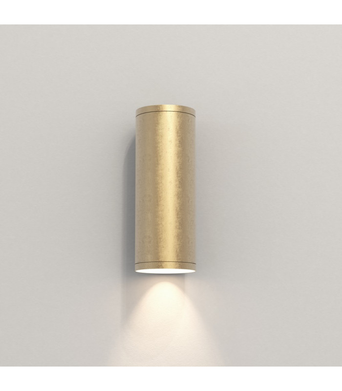 Ava Coastal Outdoor LED Wall Light Solid Brass IP44 GU10-2