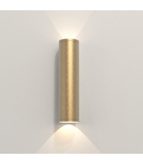 Ava Coastal Outdoor LED Up Down Wall Light Solid Brass IP44 GU10-2