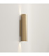 Ava Coastal Outdoor LED Up Down Wall Light Solid Brass IP44 GU10-3