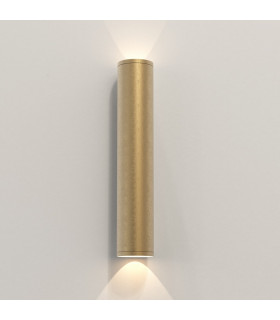 Ava 400 Coastal 2 Light Wall Lamp Coastal Solid Brass IP44 GU10-2