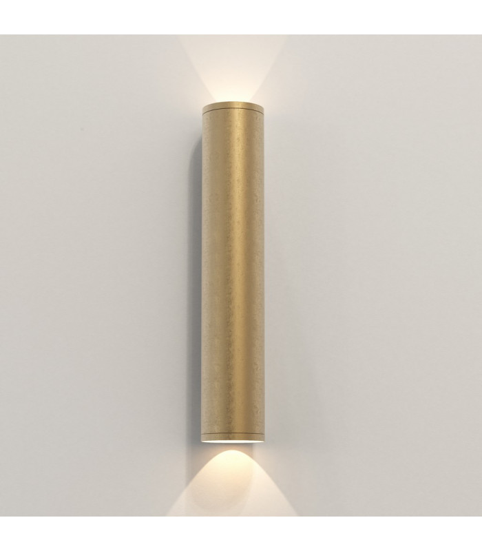 Ava 400 Coastal 2 Light Wall Lamp Coastal Solid Brass IP44 GU10-2