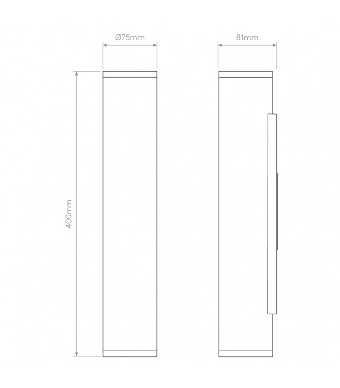 Ava 400 Coastal 2 Light Wall Lamp Coastal Solid Brass IP44 GU10-8