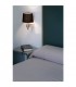 1 Light Indoor Wall Lamp Black, Satin Nickel, E27 - 2