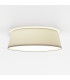 Taiko Cylindrical 43cm Bowl Ceiling Light Putty Fabric-1