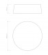 Taiko Cylindrical 43cm Bowl Ceiling Light Putty Fabric-6