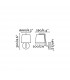 1 Light Indoor Wall Lamp White, E27 - 3