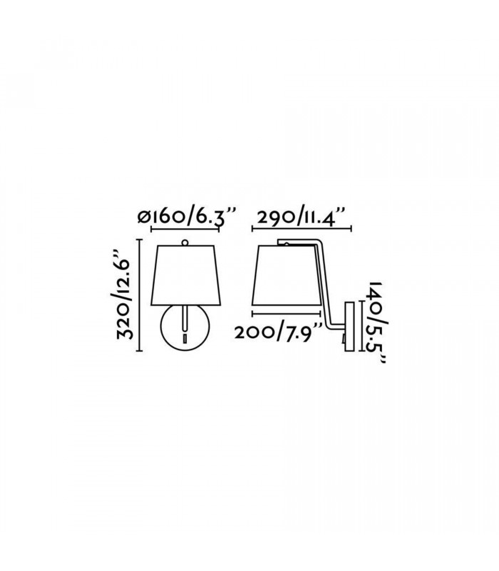 1 Light Indoor Wall Lamp Satin Nickel with White Shade, E27 - 3