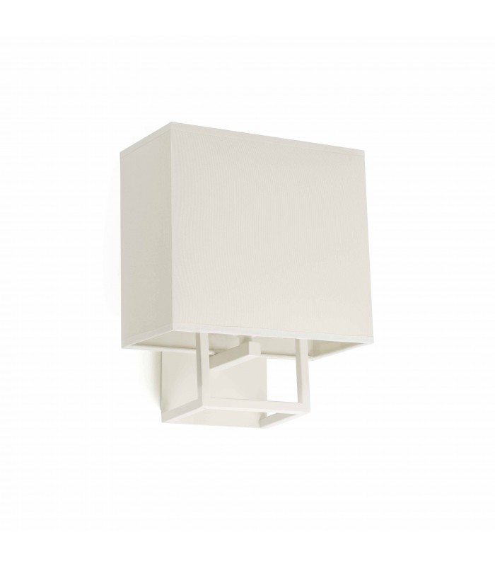 1 Light Indoor Wall Lamp White with Shade, E14 - 1