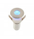 Hades LED Outdoor Recessed Ground Decking Light Satin Nickel Effect Plate K IP67