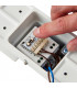 Glover CCT LED Outdoor Up Down Wall Lamp Matt White Paint & Clear Glass 3000/4000/6000K IP44