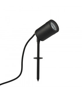 Odyssey Outdoor Spike Satin Black Paint & Clear Glass IP65-2