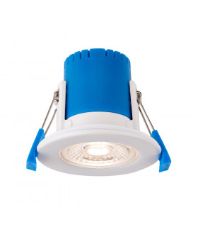 ShieldECO LED Bathroom Recessed Downlight Fixed Matt White Paint & Clear Acrylic 3000/4000/6000K IP65-2