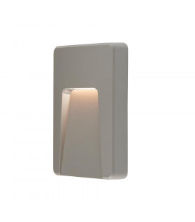 Severus CCT LED Outdoor Surface Mounted Wall Guide Light Grey 3000/4000/6500K IP65-2