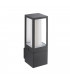 Lantern Outdoor Wall Lamp Textured Grey Paint IP44-4