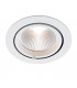 Axial LED Indoor Recessed Downlight Tilt Matt White Paint & Clear Glass 3000K-2