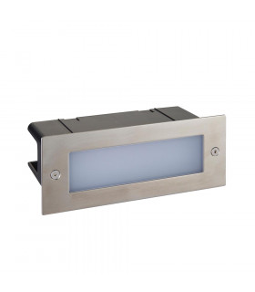 Seina LED Outdoor Recessed Bricklight Marine Grade Brushed Stainless Steel K IP44-2