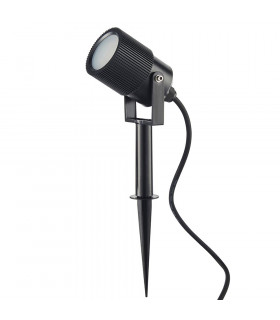 Triton Outdoor Floor Spike Frosted & Black IP65-2