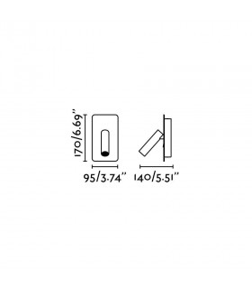 LED Indoor Wall Lamp Silver - 2