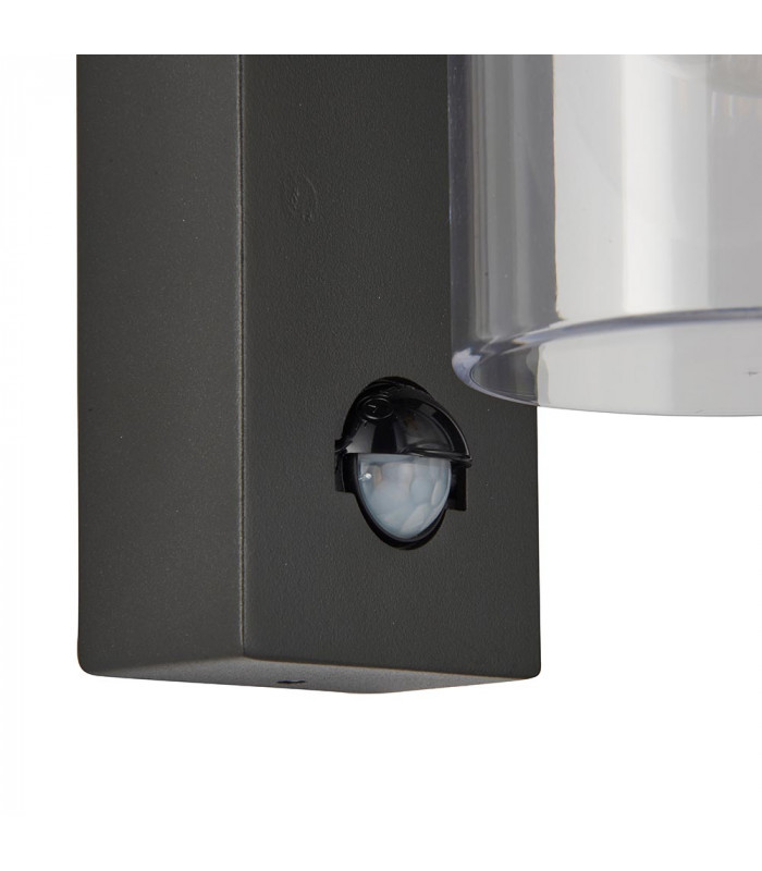 Hayden PIR Outdoor Wall Automatic Anthracite Grey IP44