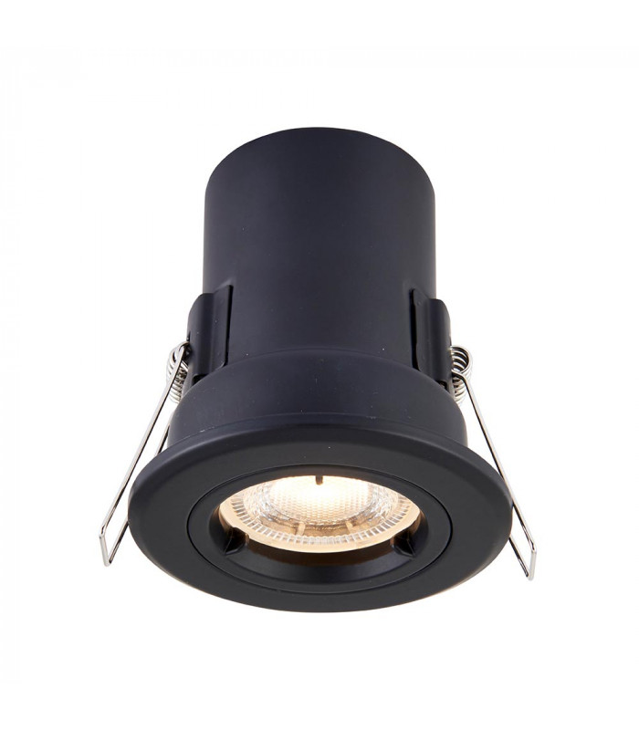 ShieldPLUS Indoor Recessed Fixed Matt Black Paint-2