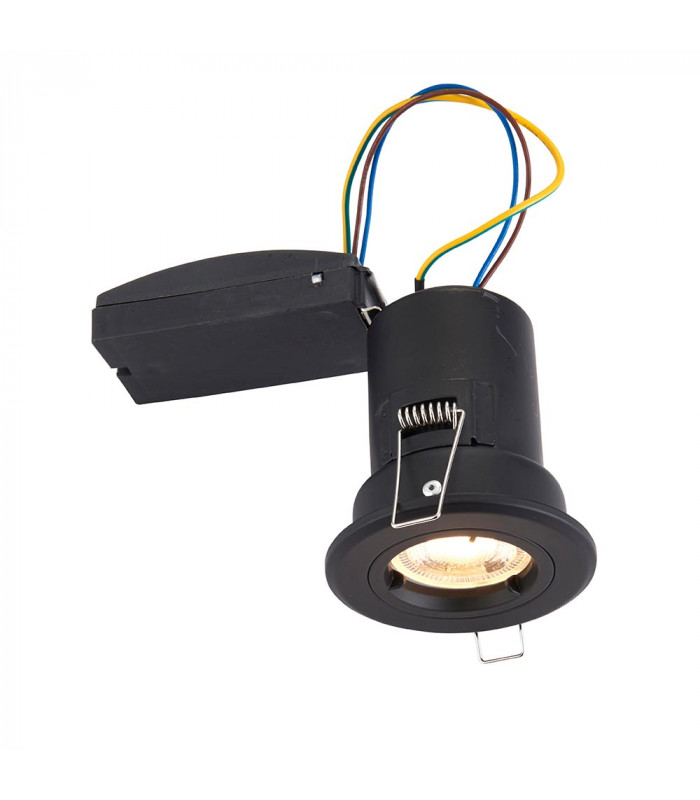 ShieldPLUS Indoor Recessed Fixed Matt Black Paint-3