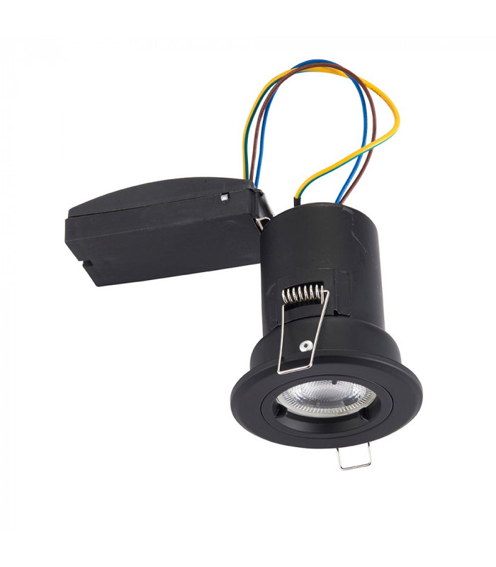 ShieldPLUS Indoor Recessed Fixed Matt Black Paint-4