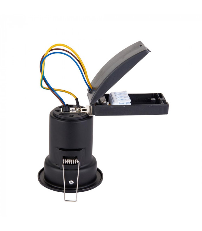 ShieldPLUS Indoor Recessed Fixed Matt Black Paint-6