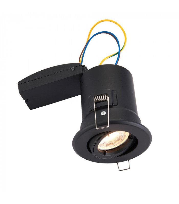 ShieldPLUS Indoor Recessed Tilt Matt Black Paint-4