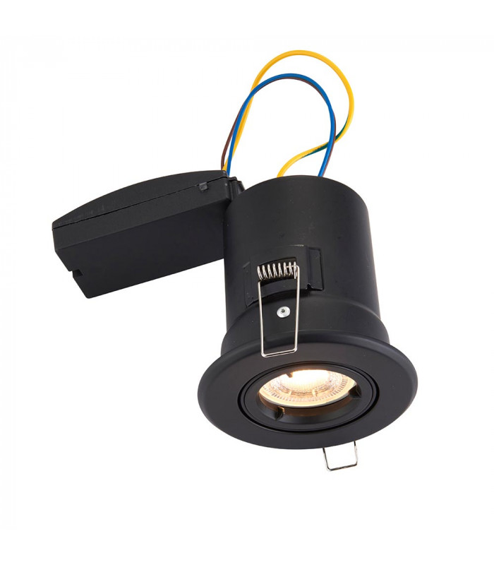 ShieldPLUS Indoor Recessed Tilt Matt Black Paint-5
