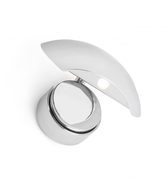 Adjustable LED Indoor Wall Light Chrome - 2