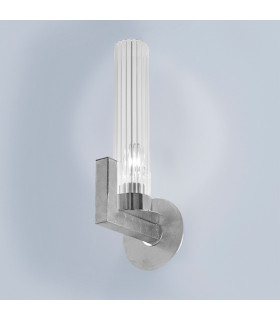 Raggio Glass Wall Lamp Silver Leaf-2
