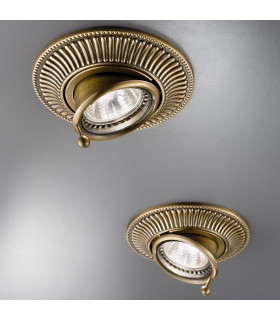 Milord Recessed Downlight Antique Brass-2