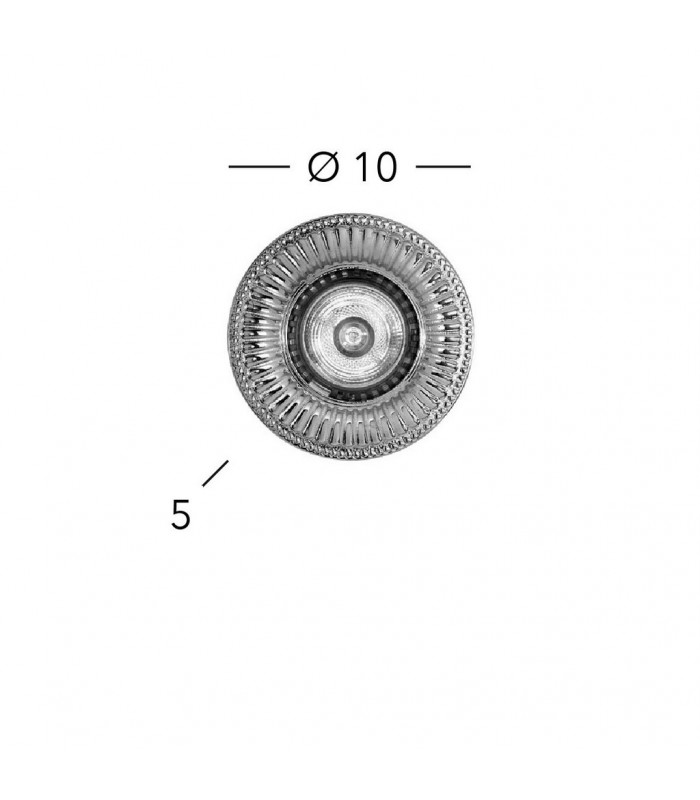 Milord Recessed Downlight Chrome-4