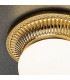 Milord Glass Globe Ceiling Light French Gold-3