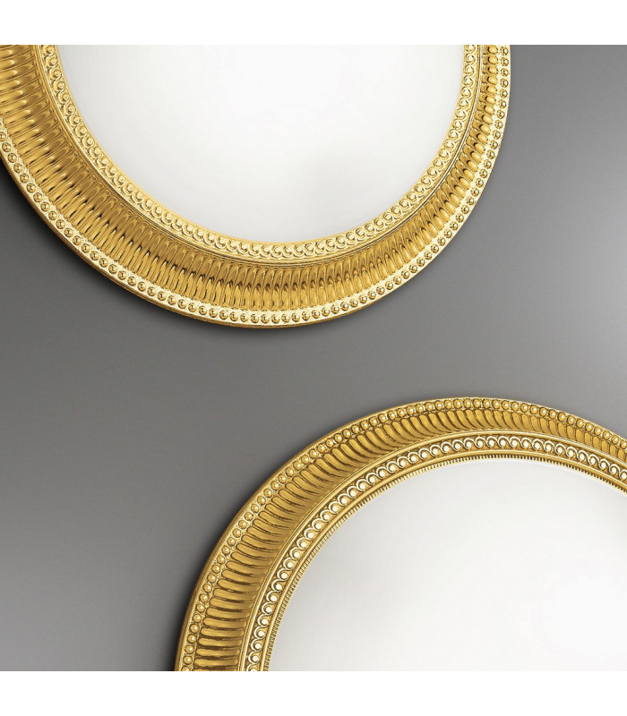 Milord Glass Decorative Flush Ceiling Light 3 Light 24 Carat Gold-3