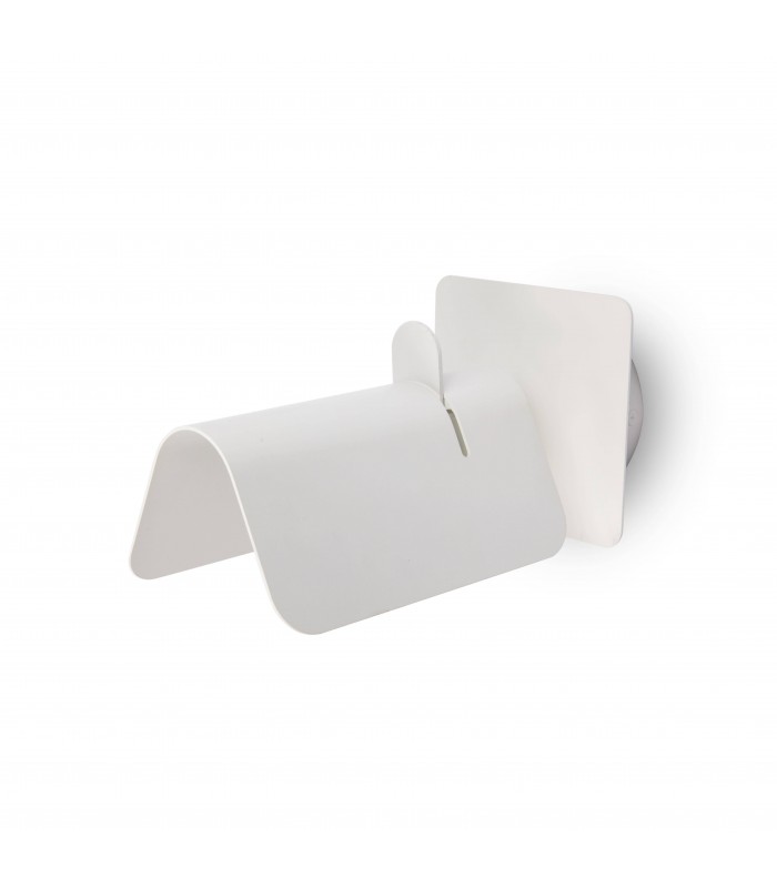 Adjustable 1 Light Indoor Wall Light White, E27 - 1