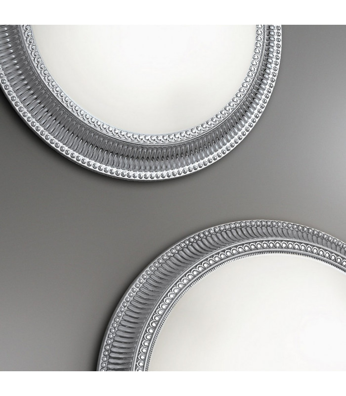 Milord Glass Decorative Flush Ceiling Light 4 Light Chrome-3
