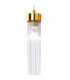 Raggio Glass Slim Pendant Ceiling Light Gold Leaf-3