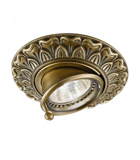 Milady Recessed Downlight Antique Brass-1
