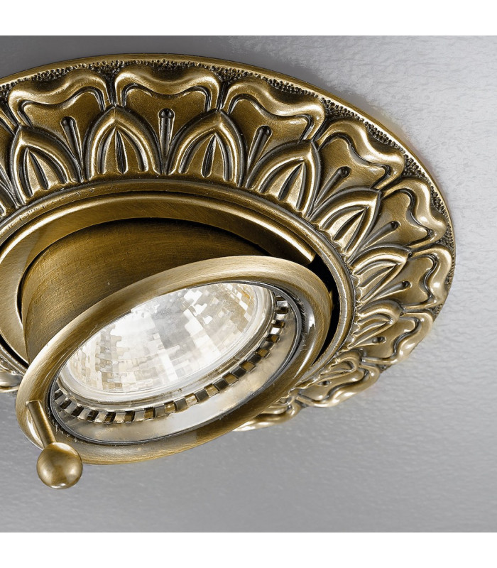 Milady Recessed Downlight Antique Brass-3