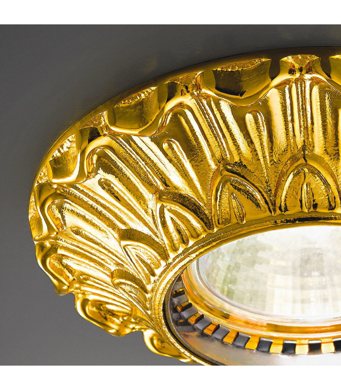 Milady Recessed Downlight 24 Carat Gold-3