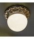 Milady Globe Ceiling Light Antique Brass-2