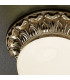 Milady Globe Ceiling Light Antique Brass-3