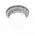 Milady Glass Globe Ceiling Light Chrome-1