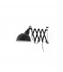 1 Light Indoor Extendable Wall Light Black, E27 - 2