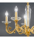 Contarini Multi Arm Chandeliers 5 Light French Gold-3